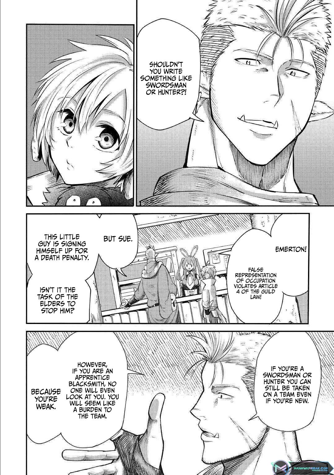 The Level 596 Apprentice Blacksmith chapter 4 page 18