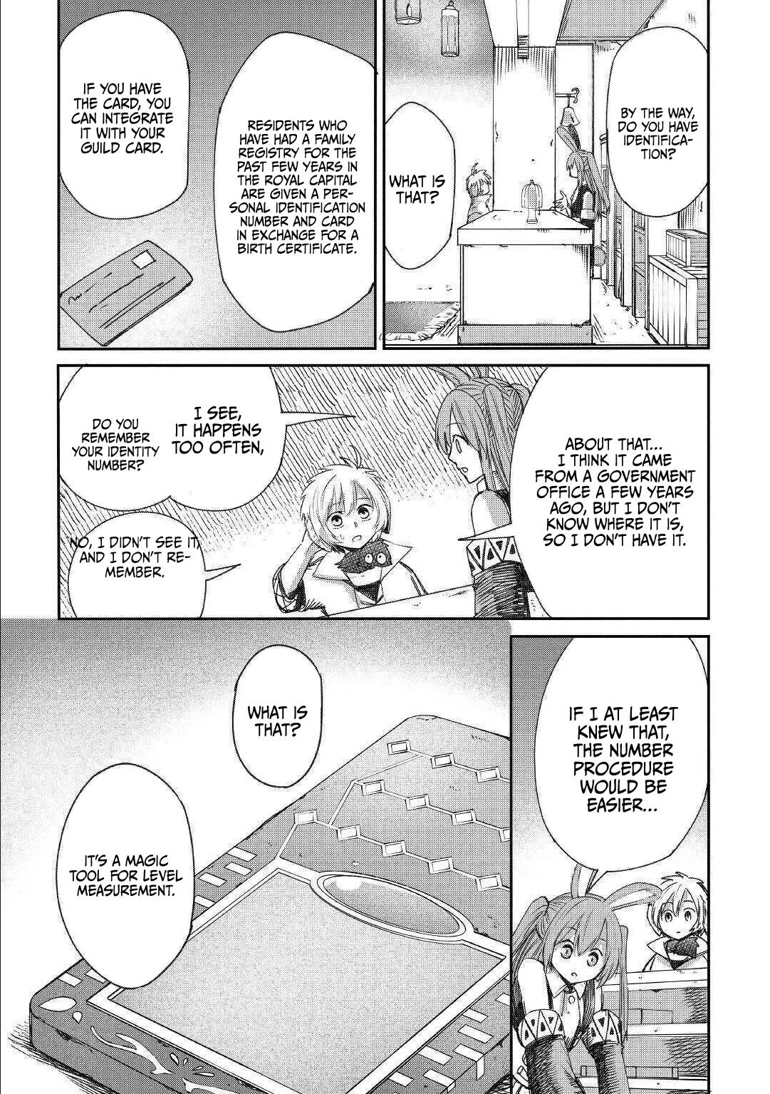 The Level 596 Apprentice Blacksmith chapter 4 page 21