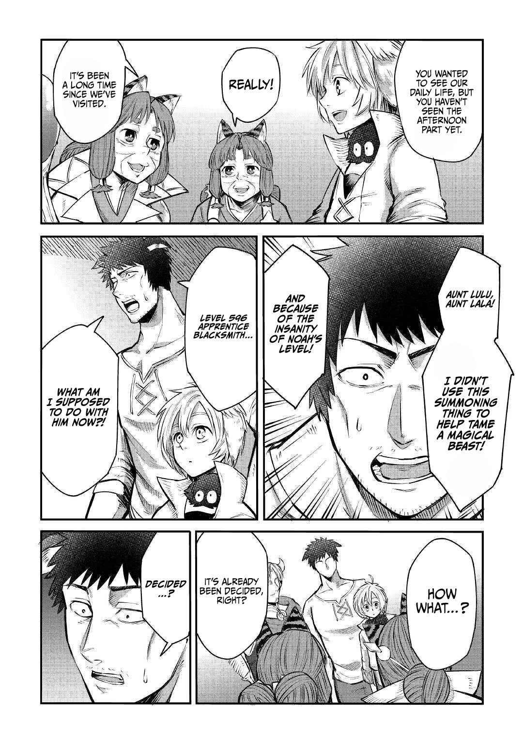 The Level 596 Apprentice Blacksmith chapter 5 page 22