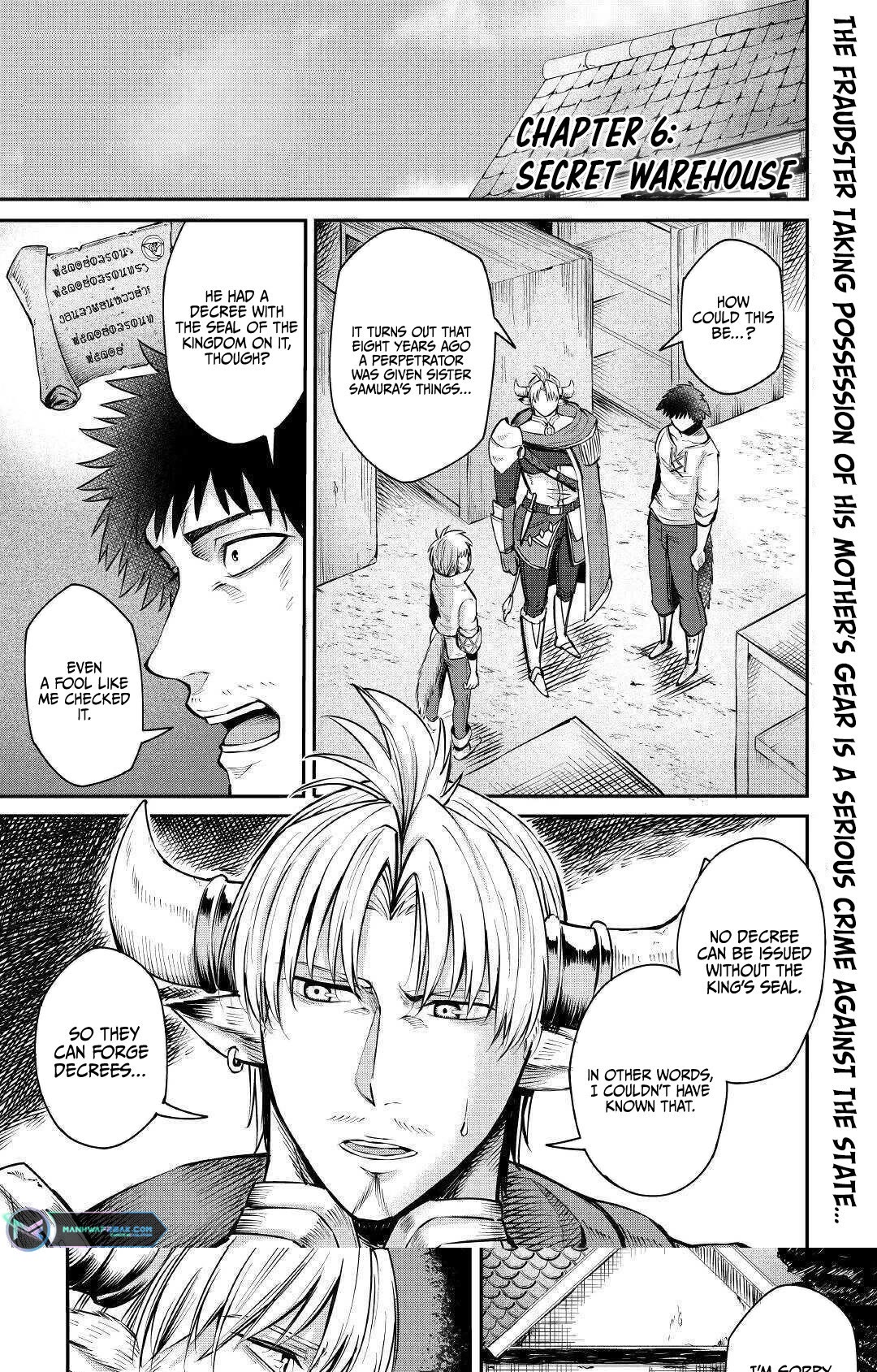 The Level 596 Apprentice Blacksmith chapter 6 page 1