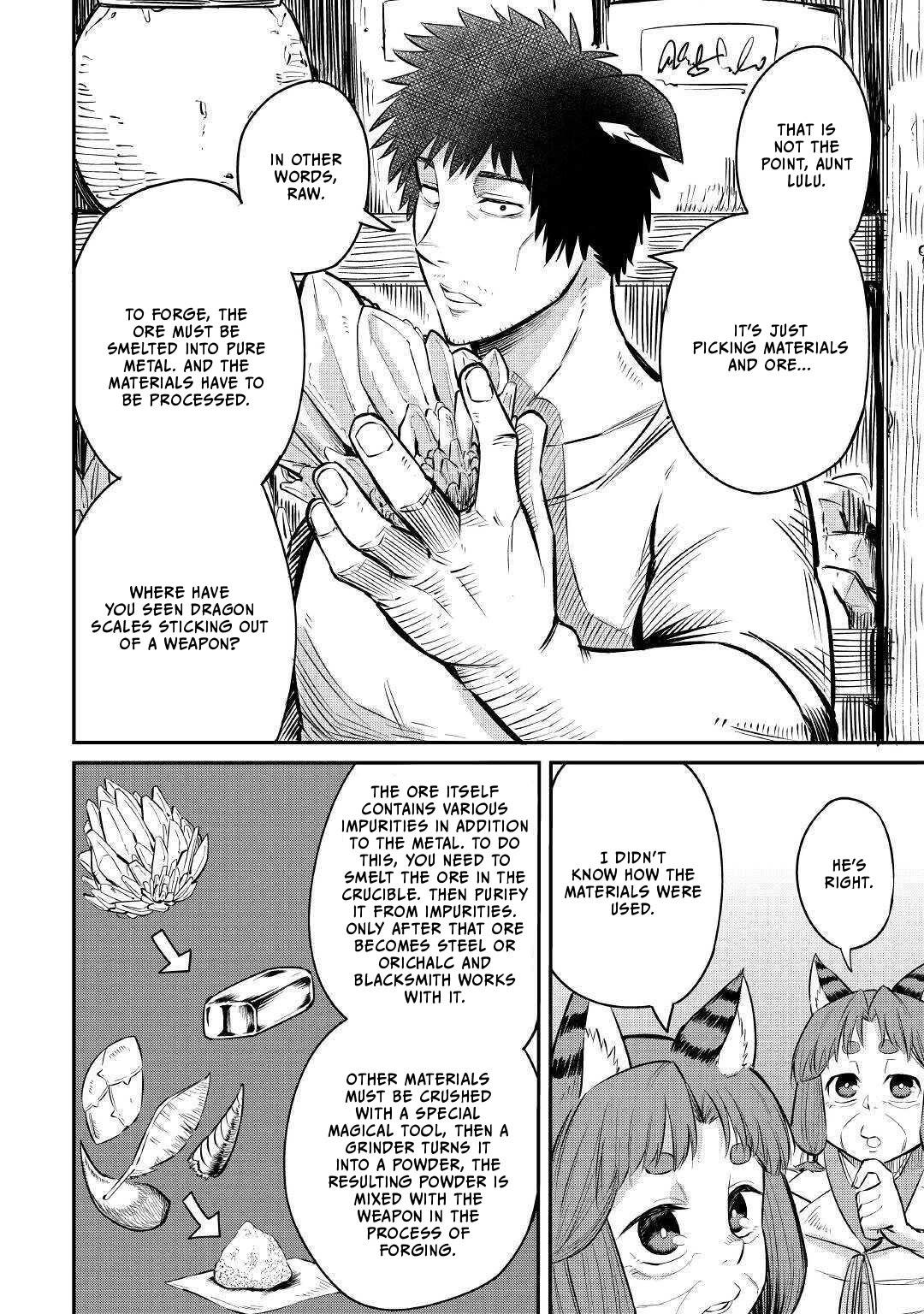 The Level 596 Apprentice Blacksmith chapter 7 page 22