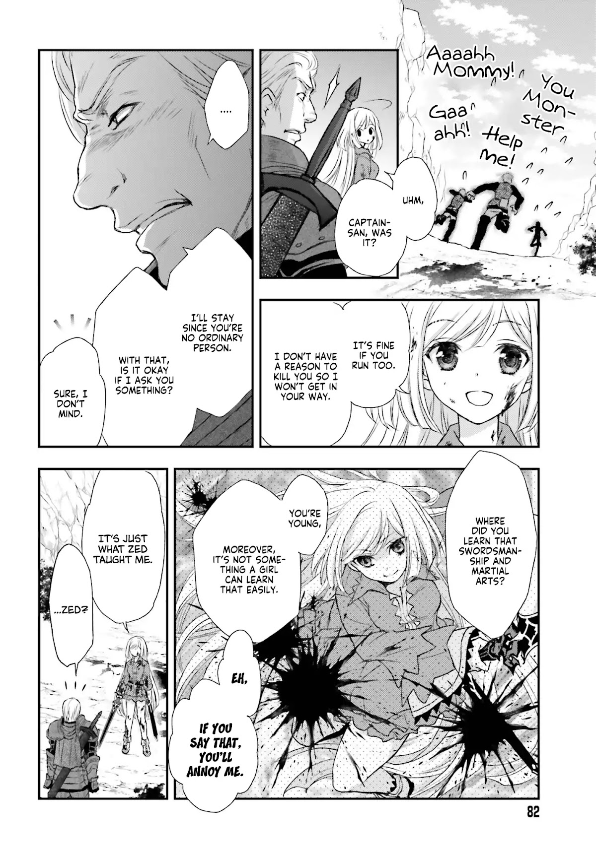 The Little Girl Raised by Death Hold the Sword of Death Tight chapter 1 page 19