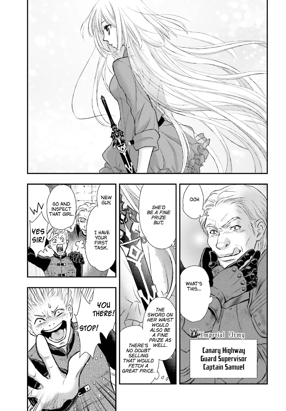 The Little Girl Raised by Death Hold the Sword of Death Tight chapter 1 page 6