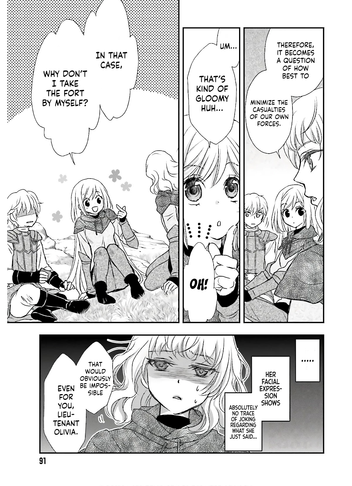 The Little Girl Raised by Death Hold the Sword of Death Tight chapter 12 page 8