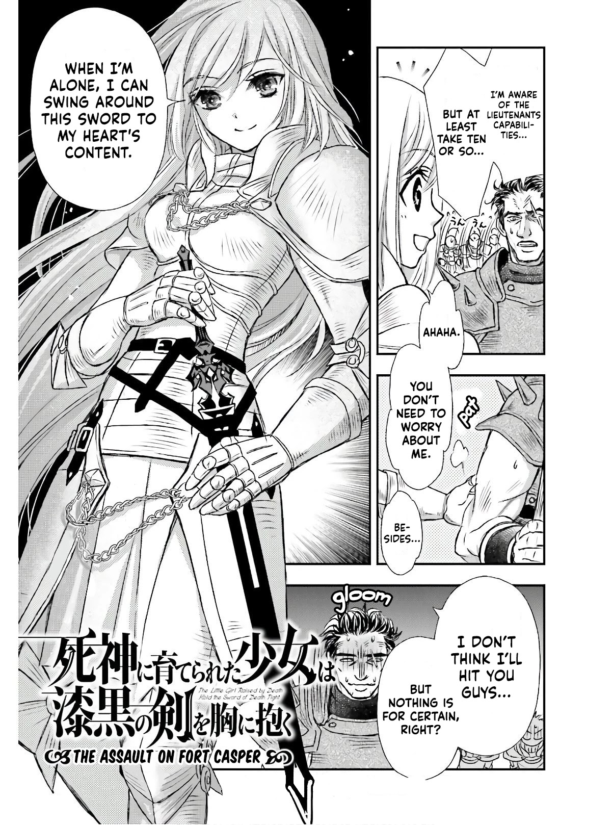 The Little Girl Raised by Death Hold the Sword of Death Tight chapter 13 page 4