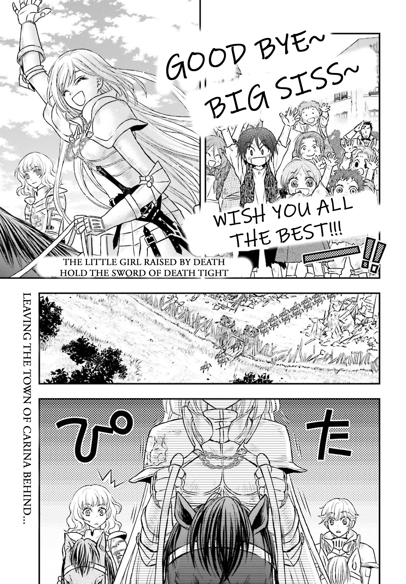 The Little Girl Raised by Death Hold the Sword of Death Tight chapter 22 page 1