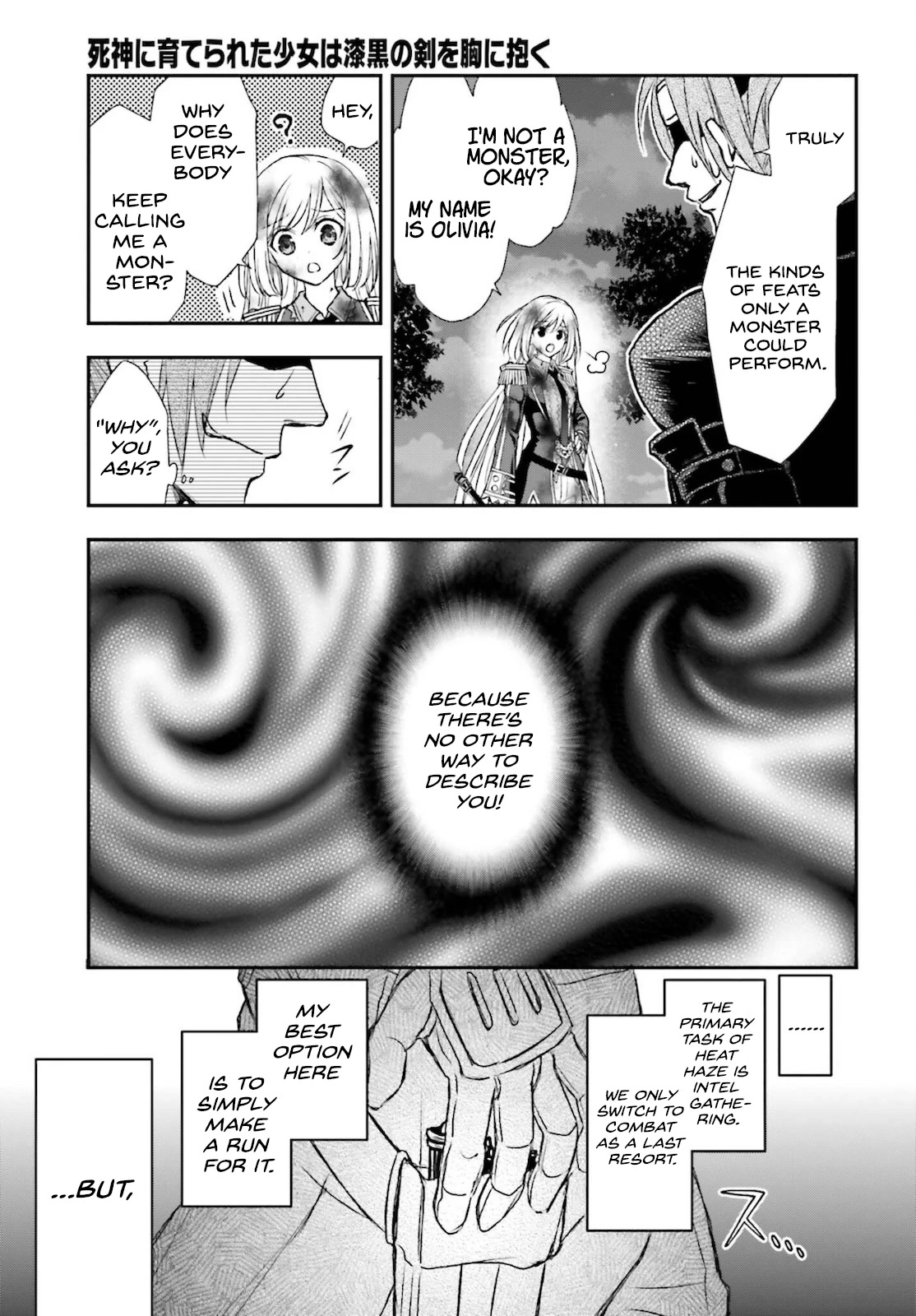 The Little Girl Raised by Death Hold the Sword of Death Tight chapter 25 page 9