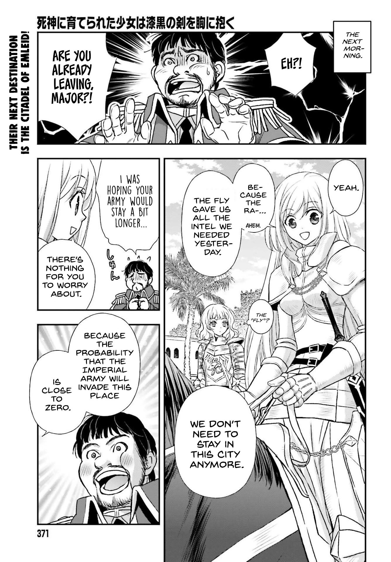 The Little Girl Raised by Death Hold the Sword of Death Tight chapter 27 page 1