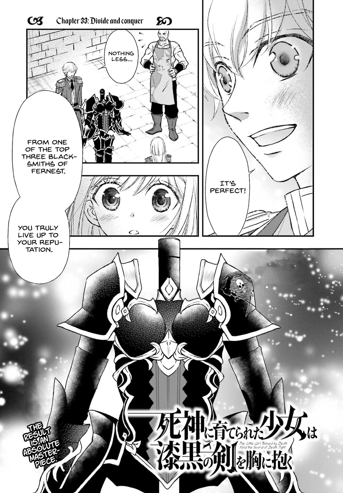 The Little Girl Raised by Death Hold the Sword of Death Tight chapter 33 page 1
