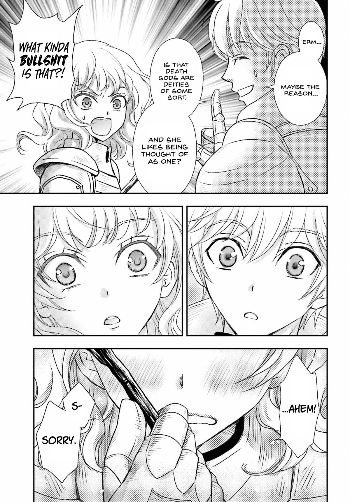 The Little Girl Raised by Death Hold the Sword of Death Tight chapter 34 page 14