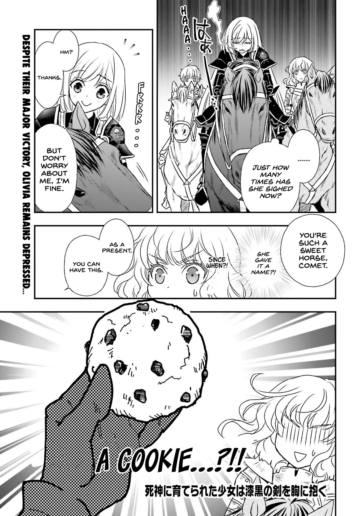 The Little Girl Raised by Death Hold the Sword of Death Tight chapter 40 page 1