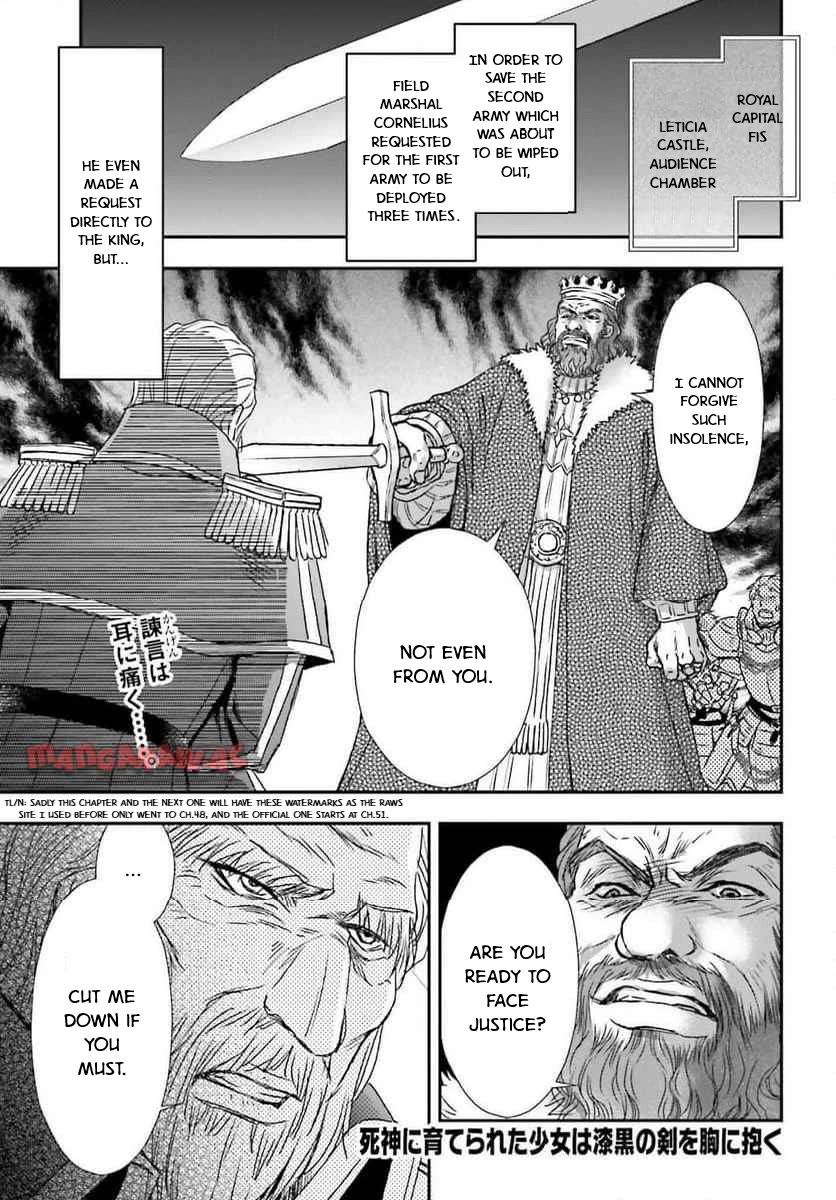 The Little Girl Raised by Death Hold the Sword of Death Tight chapter 49 page 1