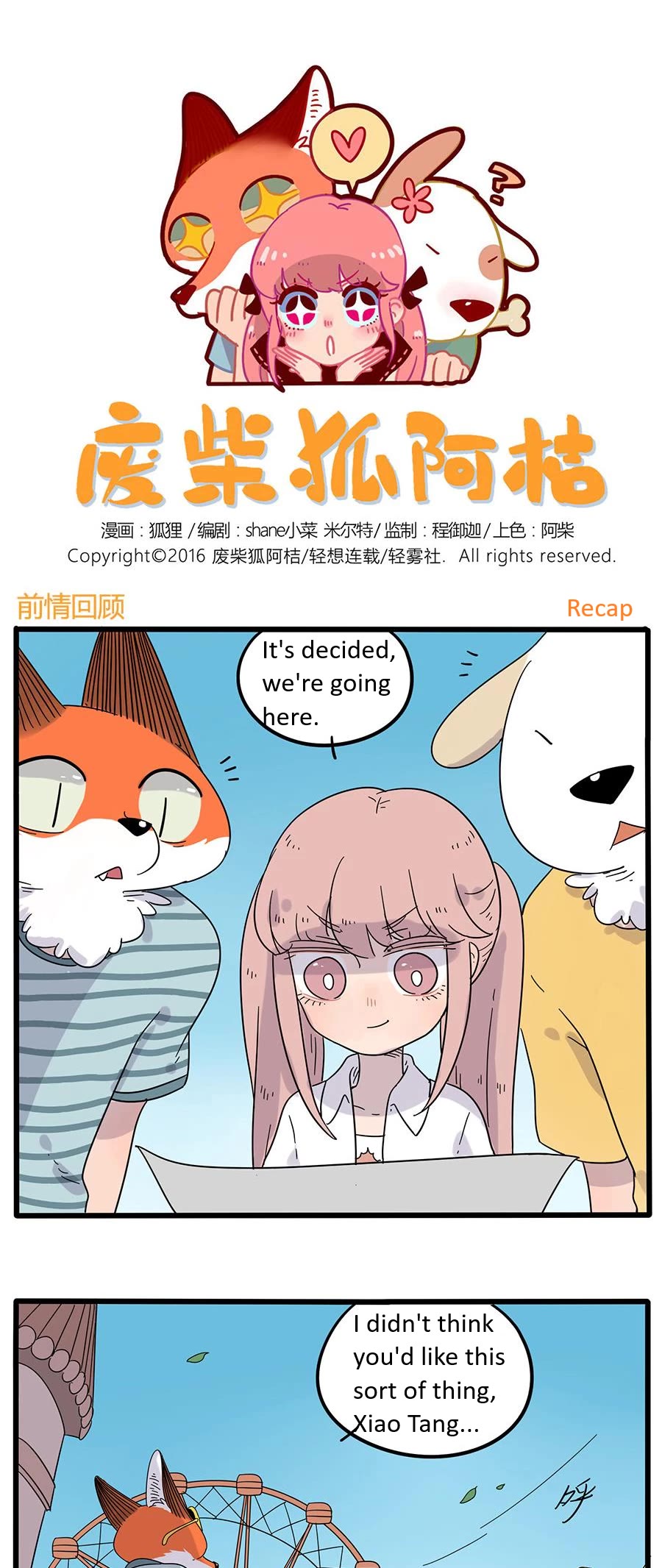 The Loser-fox orange chapter 28.2 page 1