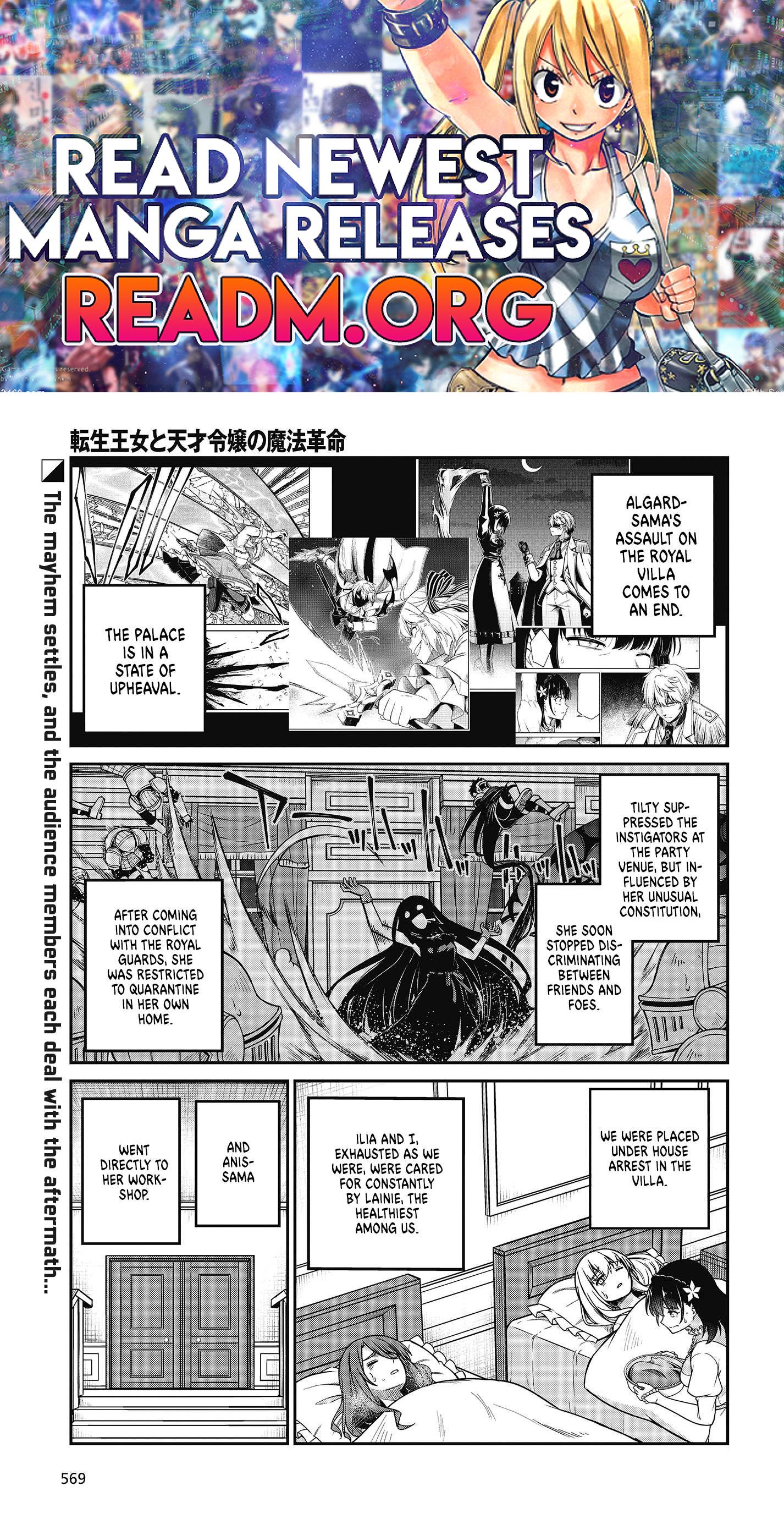 The Magical Revolution of the Reincarnated Princess and the Genius Young Lady chapter 36 page 1