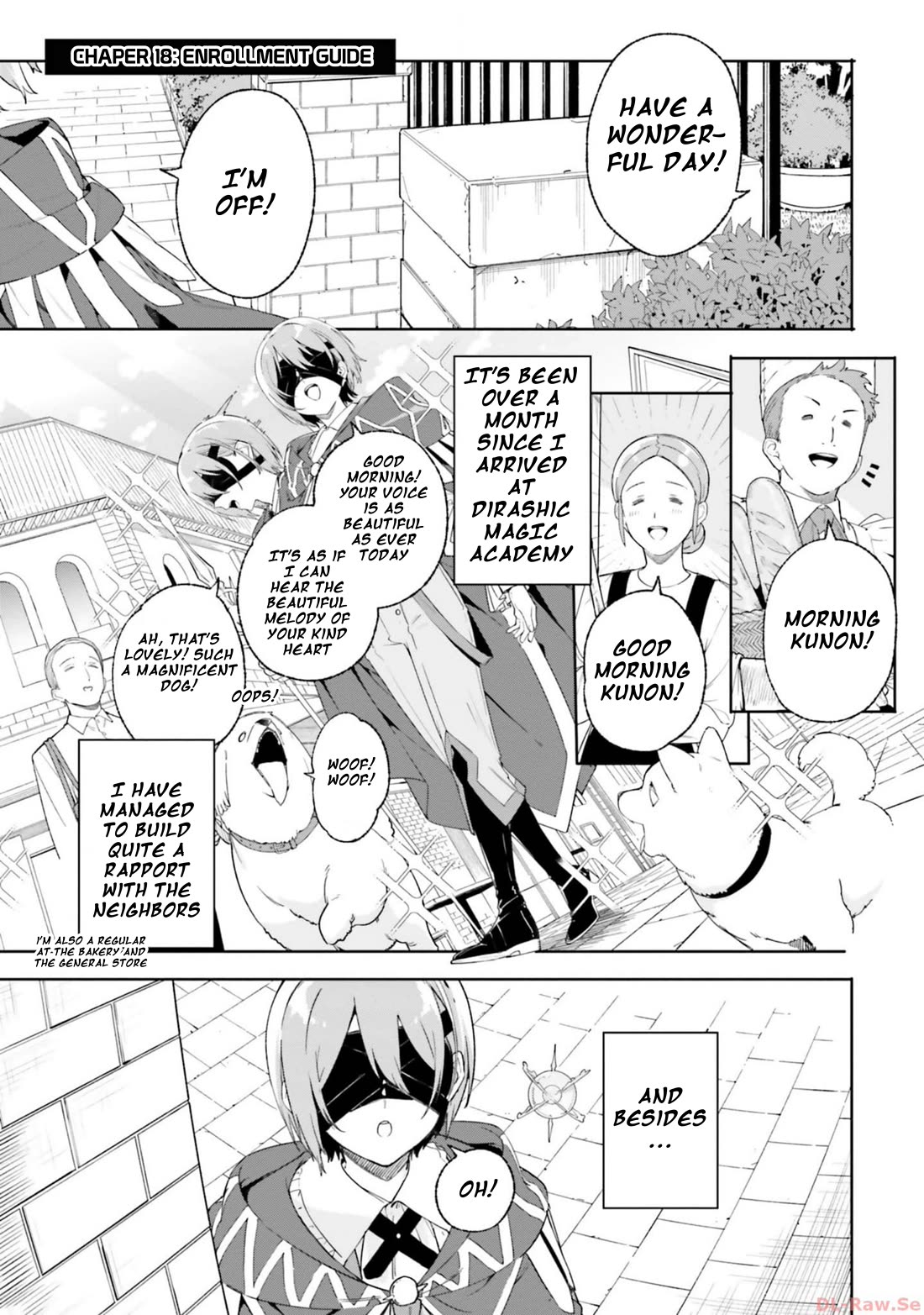 The Magician Kunon Sees Everything chapter 18 page 1