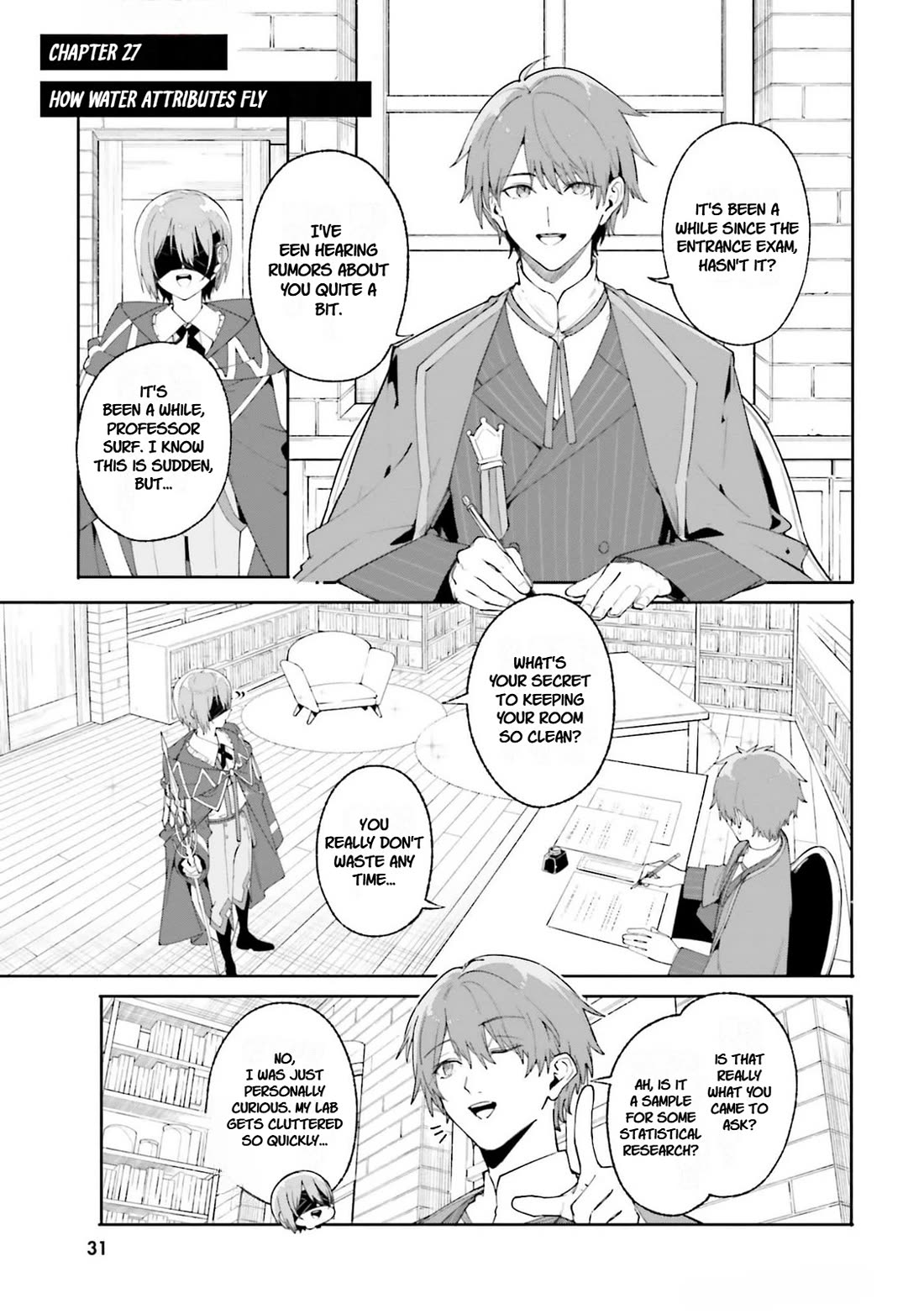 The Magician Kunon Sees Everything chapter 27 page 1