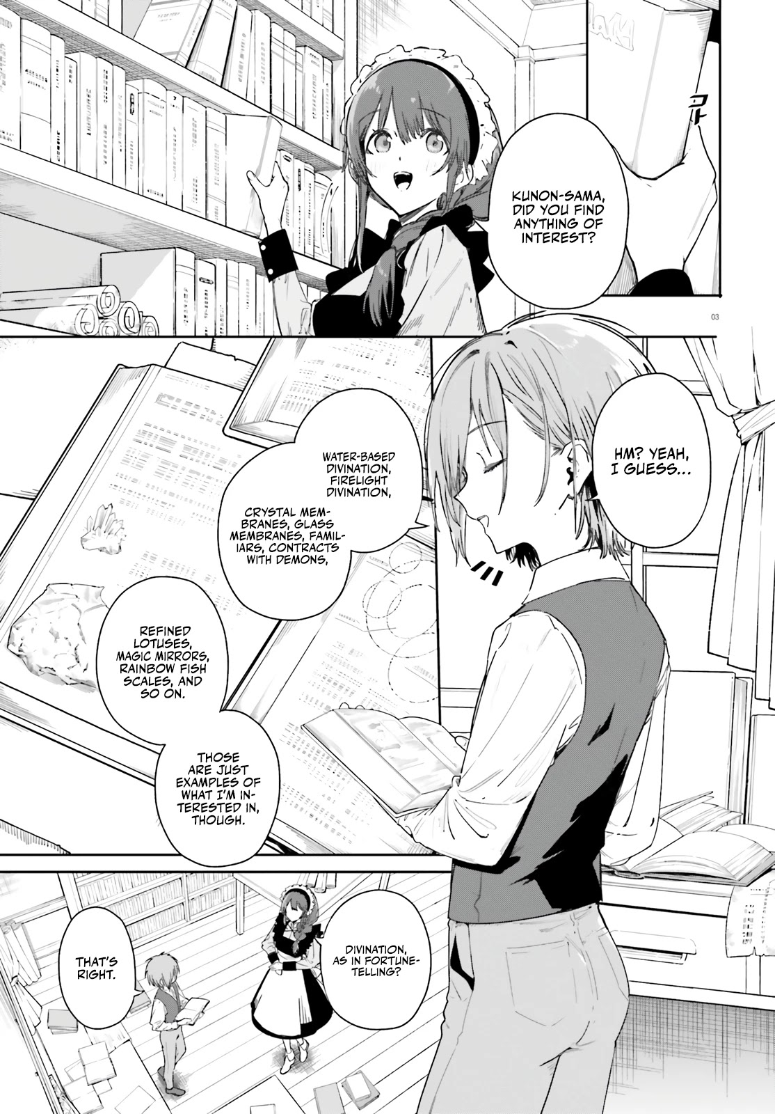 The Magician Kunon Sees Everything chapter 3 page 4