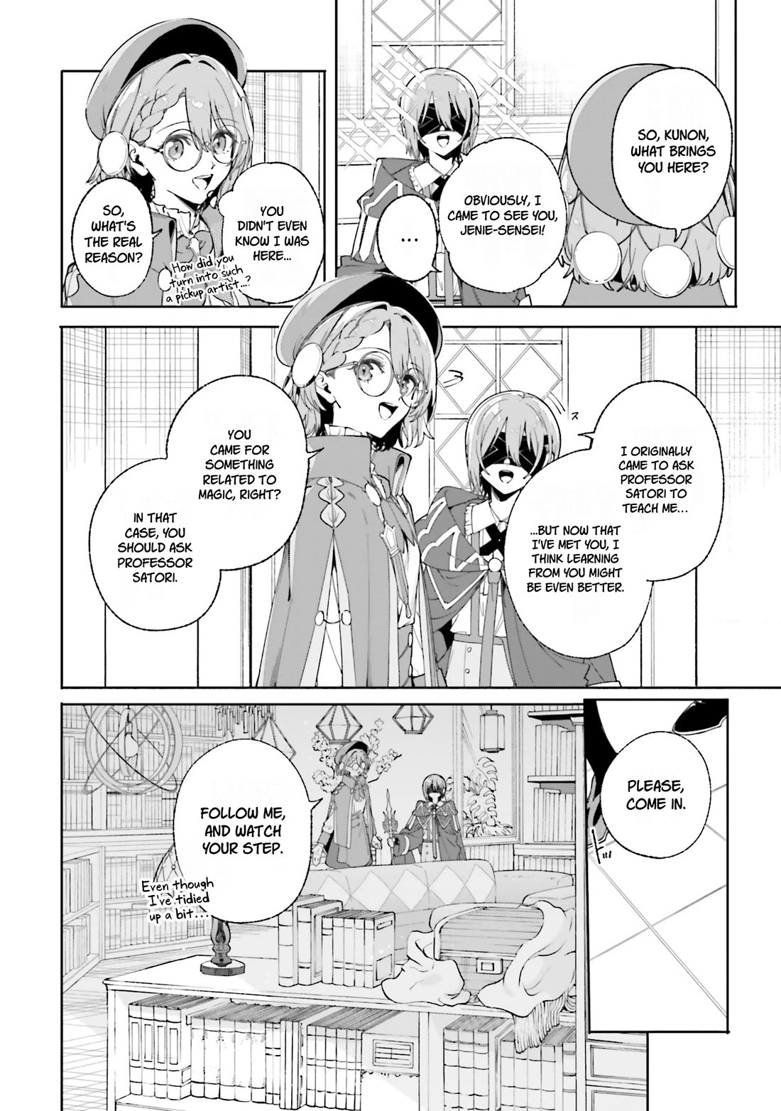 The Magician Kunon Sees Everything chapter 33 page 8