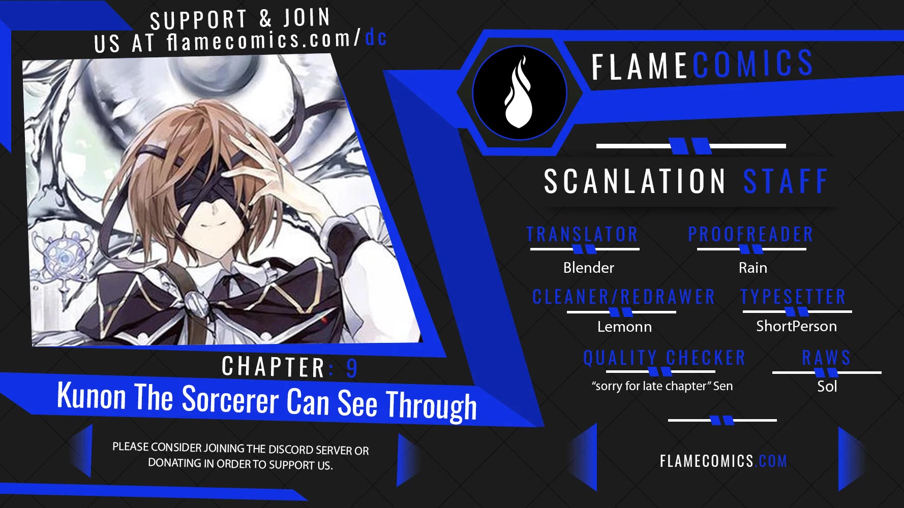 The Magician Kunon Sees Everything chapter 9 page 1