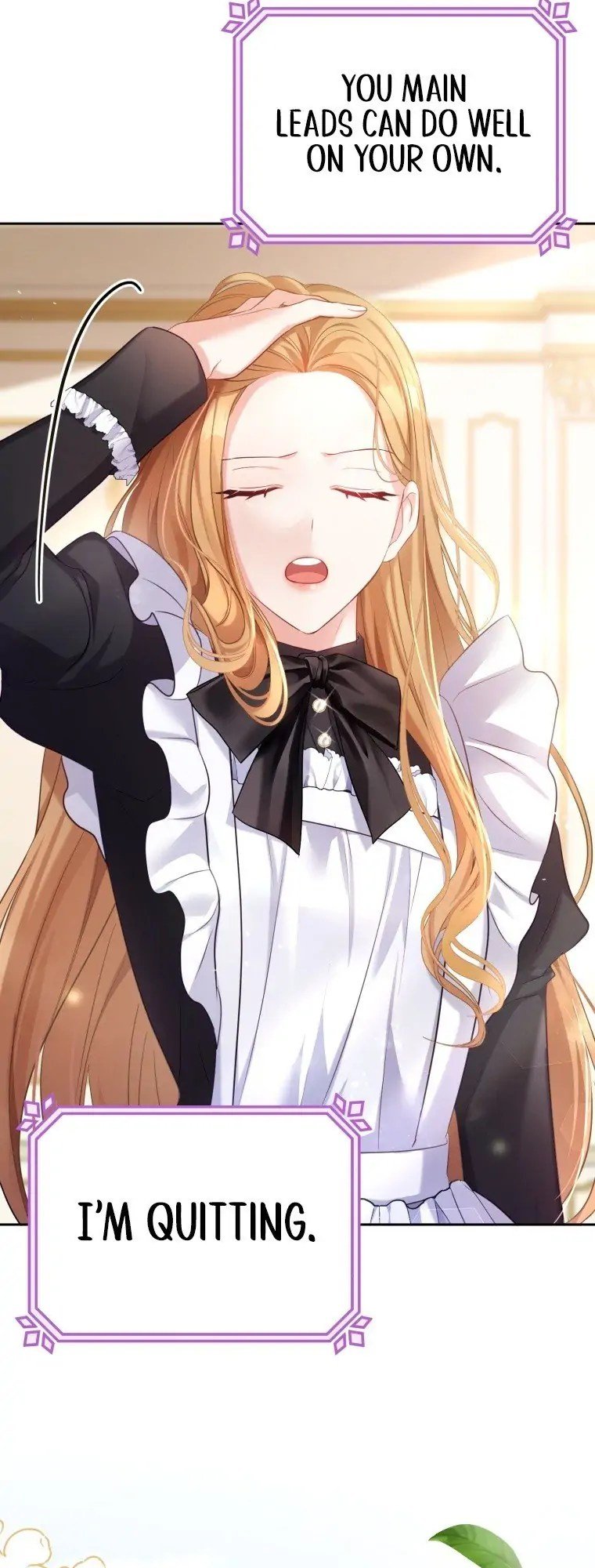 The Maid Wants to Quit Within the Reverse Harem Game chapter 1 page 57