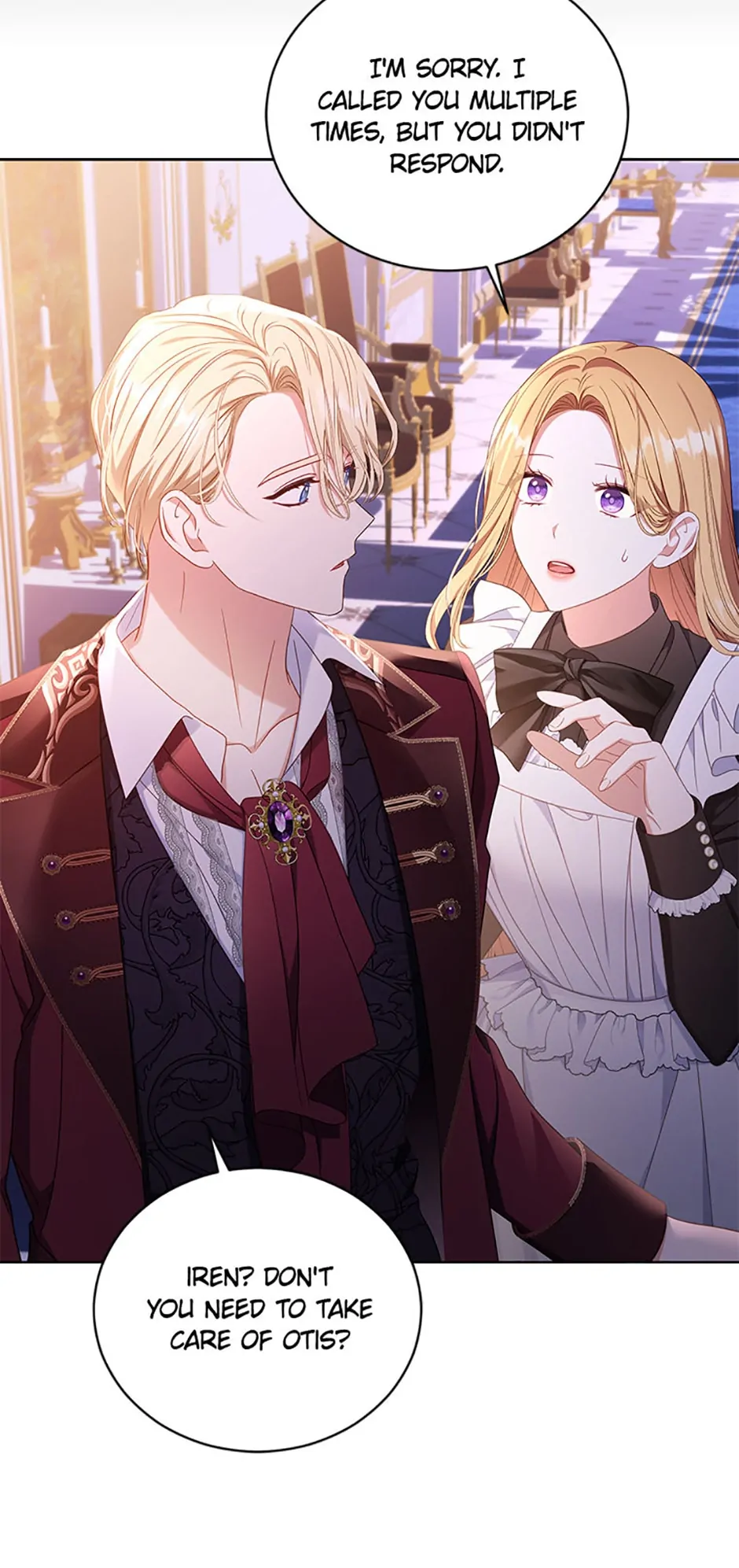 The Maid Wants to Quit Within the Reverse Harem Game chapter 31 page 59