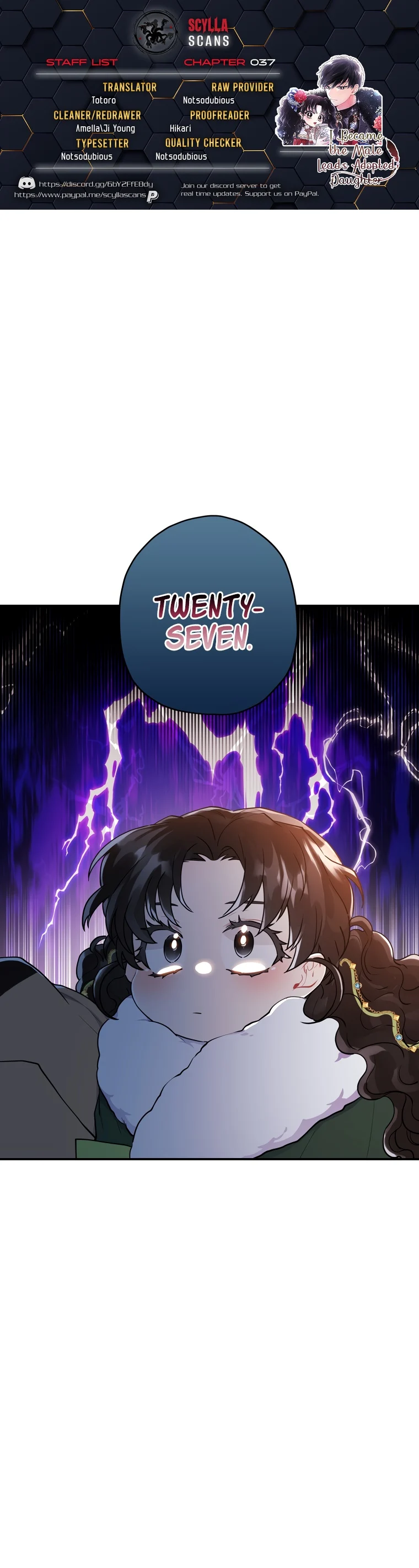 The Male Lead’s Little Lion Daughter chapter 37 page 1