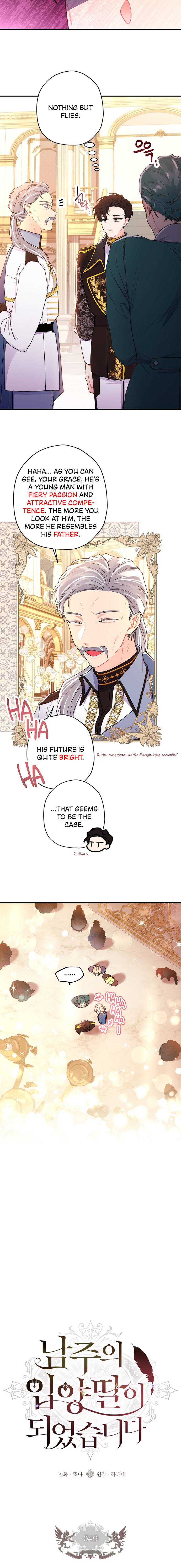 The Male Lead’s Little Lion Daughter chapter 49 page 4