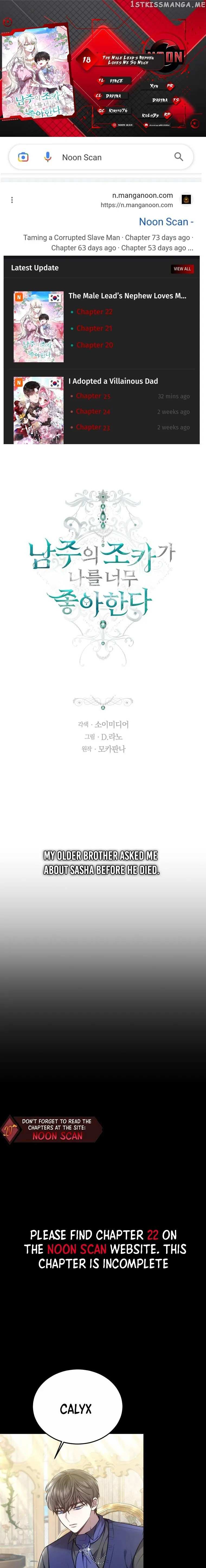 The Male Lead's Nephew Loves Me So Much chapter 18 page 2