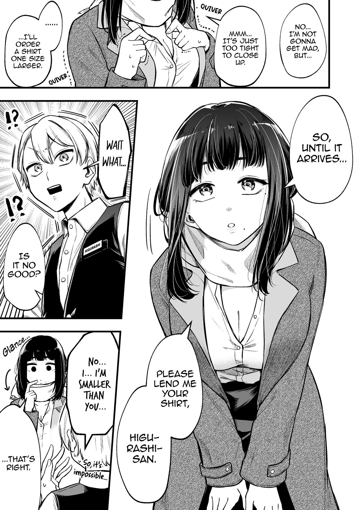 The Manager and The Oblivious Waitress chapter 1 page 4