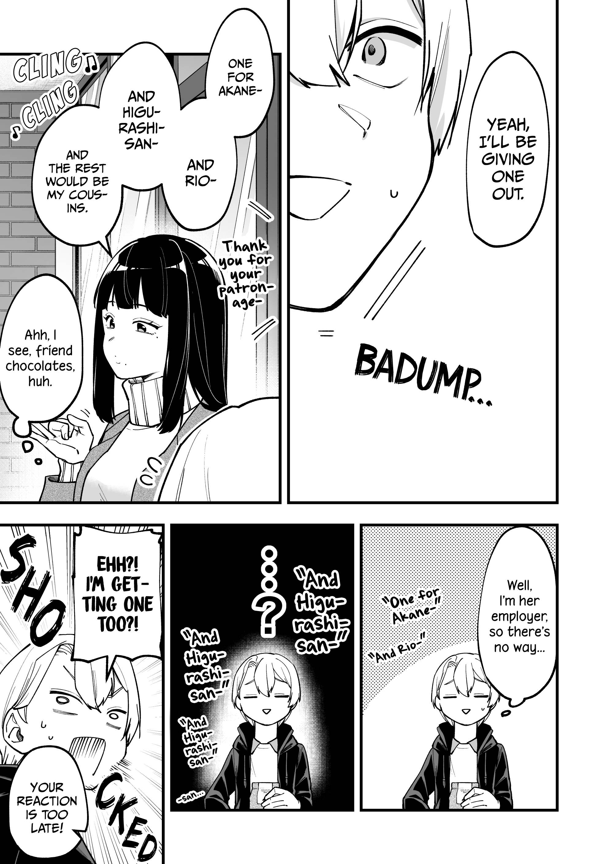 The Manager and The Oblivious Waitress chapter 5 page 3