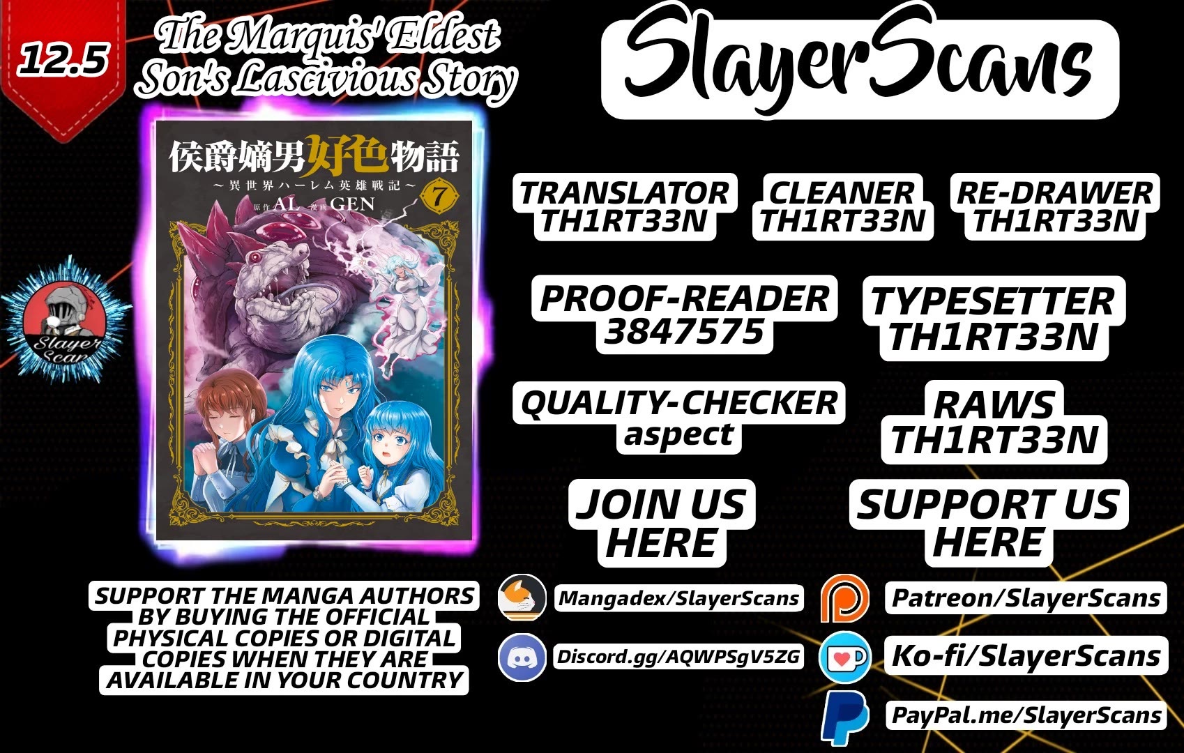 The Marquis’ Eldest Son’s Lascivious Story chapter 12.5 page 1