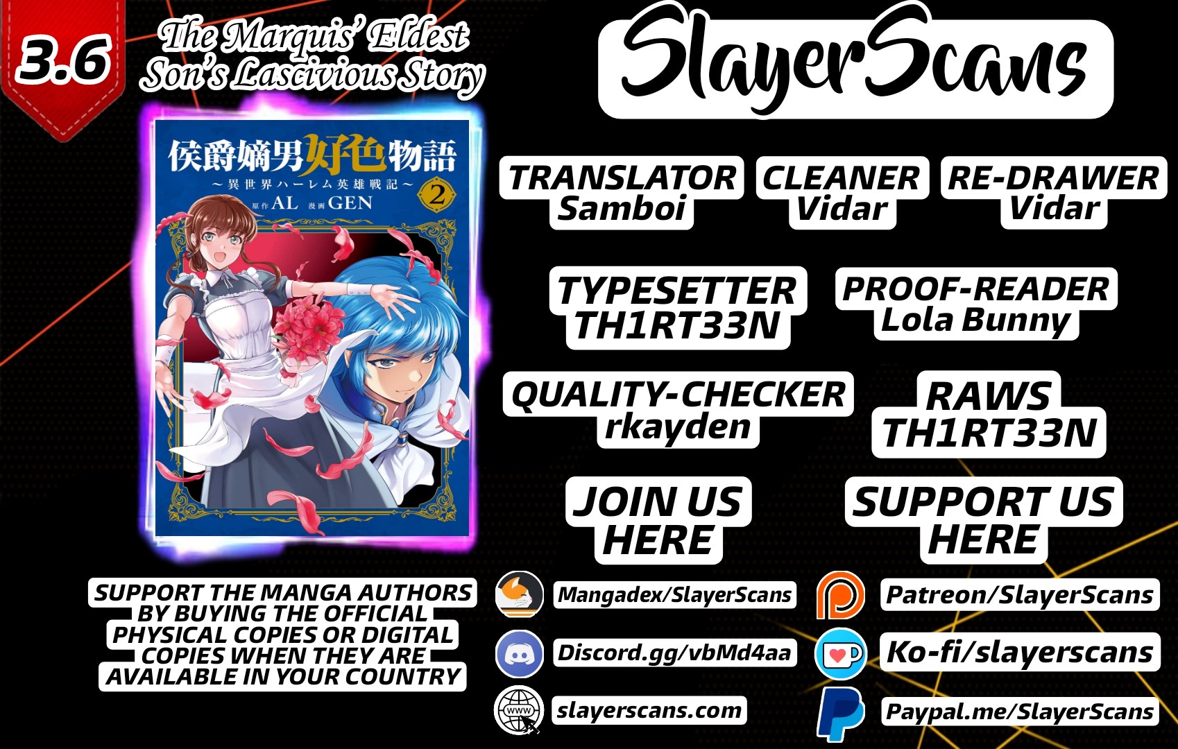 The Marquis’ Eldest Son’s Lascivious Story chapter 3.6 page 1