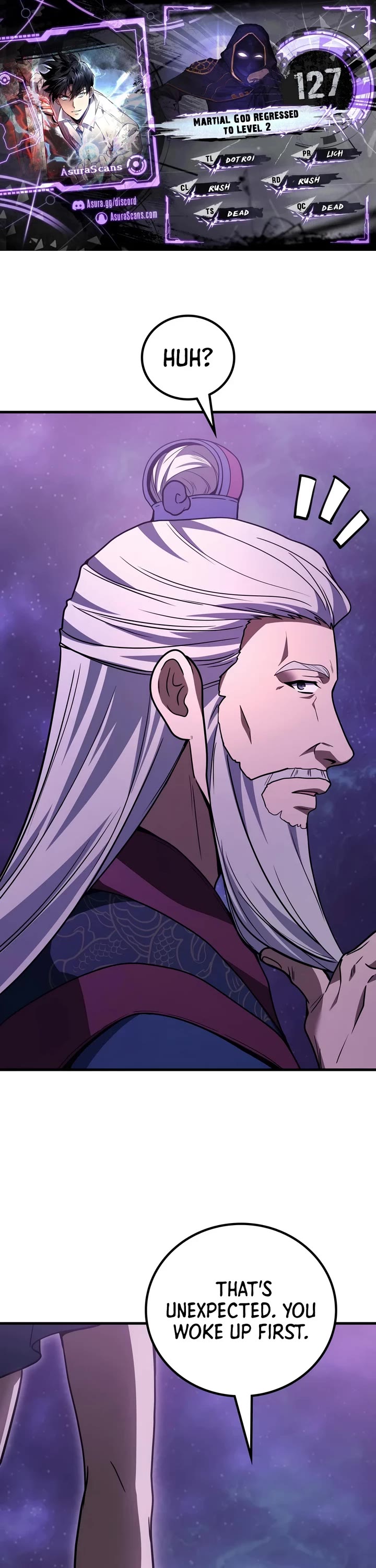 The Martial God who Regressed Back to Level 2 chapter 127 page 1
