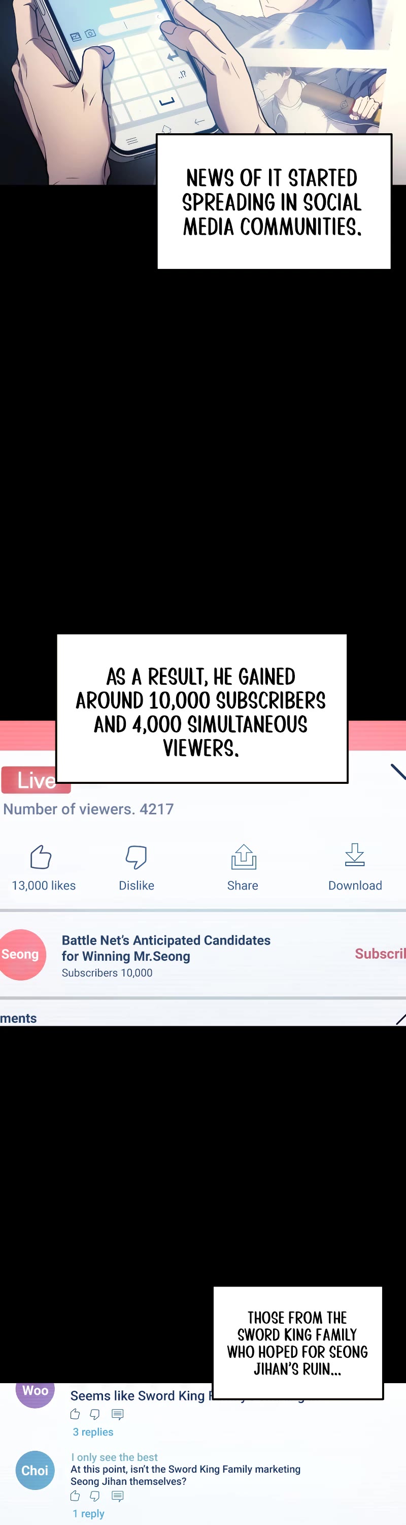 The Martial God who Regressed Back to Level 2 chapter 13 page 3