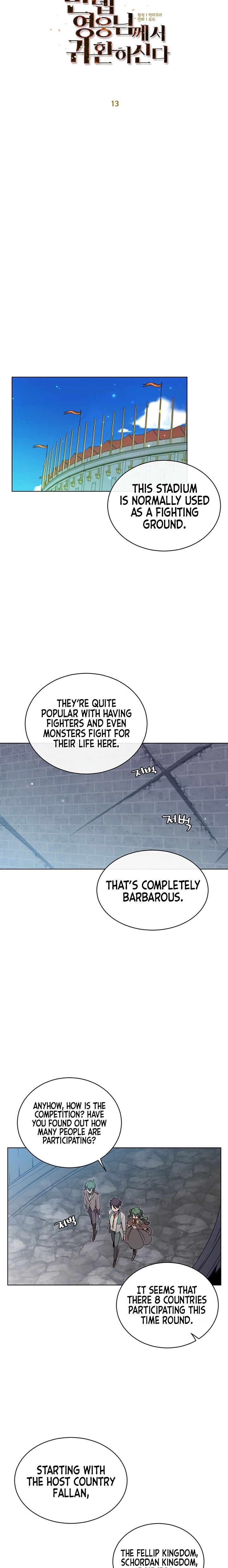 The MAX leveled hero will return! chapter 13 page 8