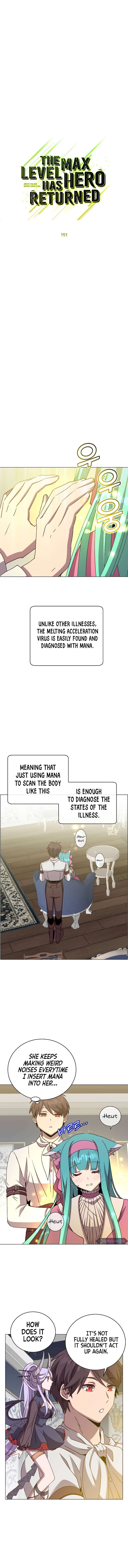 The MAX leveled hero will return! chapter 151 page 7