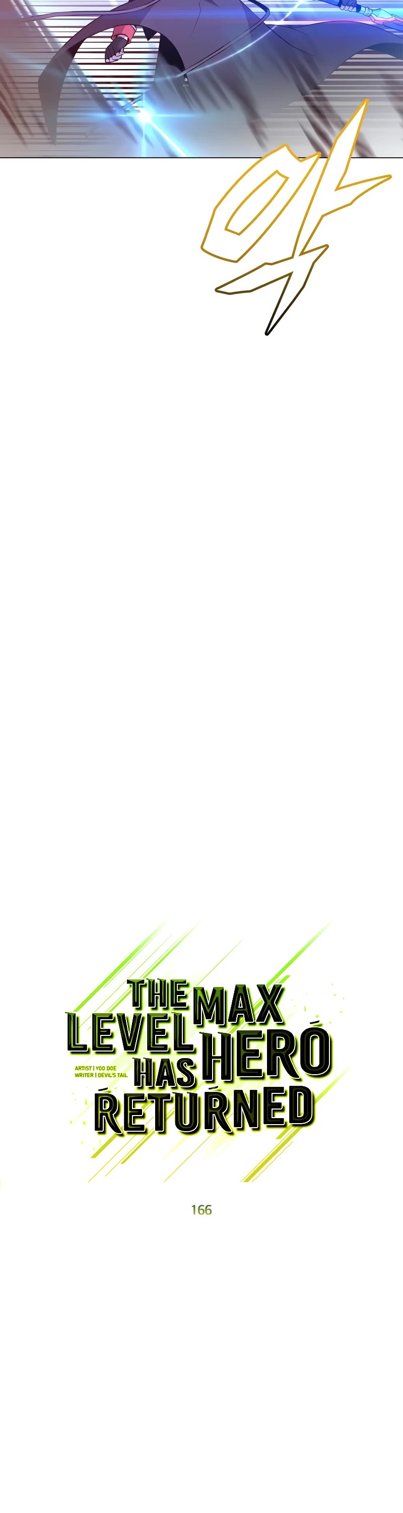 The MAX leveled hero will return! chapter 166 page 9