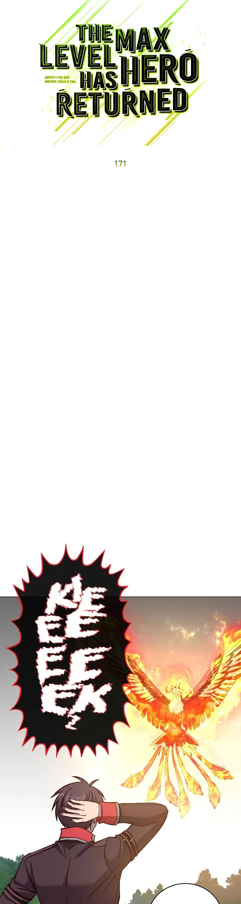 The MAX leveled hero will return! chapter 171 page 17