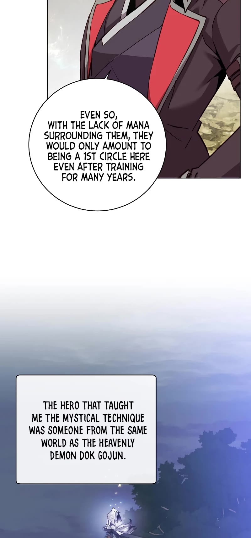 The MAX leveled hero will return! chapter 171 page 9