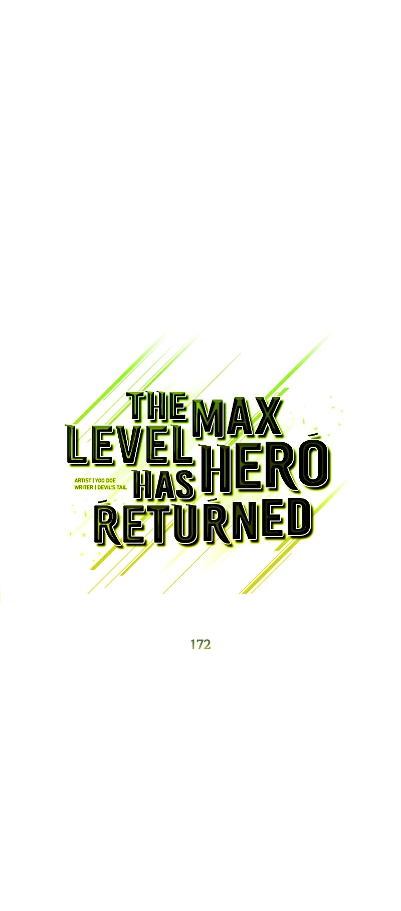 The MAX leveled hero will return! chapter 172 page 28