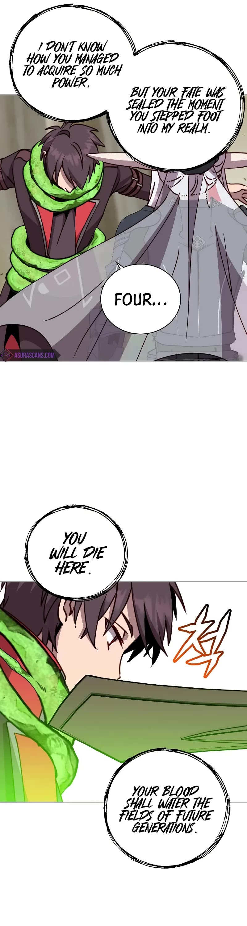 The MAX leveled hero will return! chapter 185 page 21