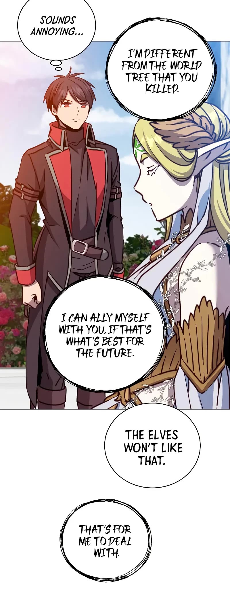 The MAX leveled hero will return! chapter 189 page 47