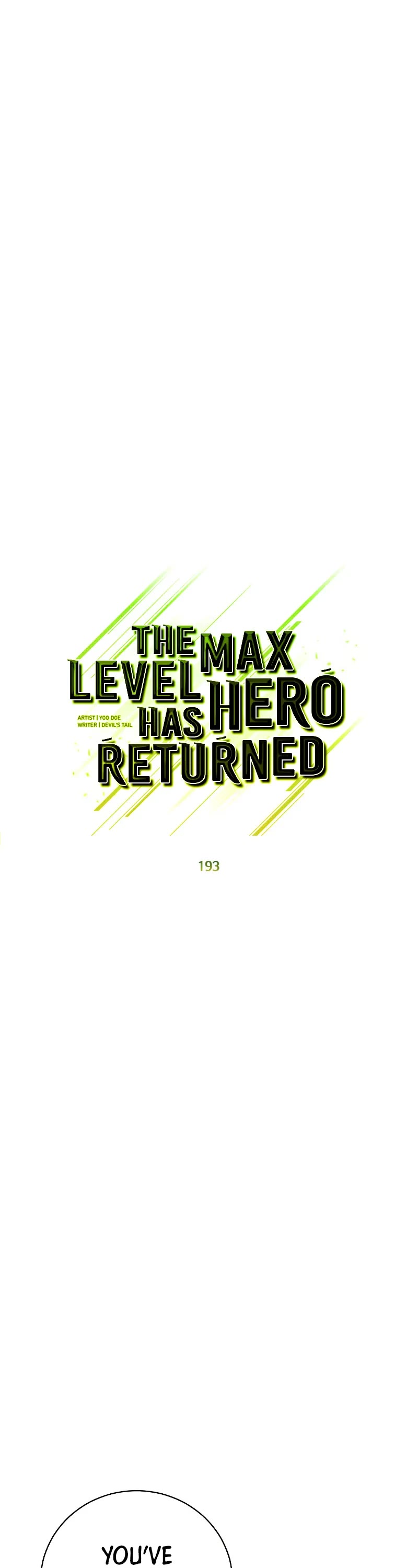 The MAX leveled hero will return! chapter 193 page 12