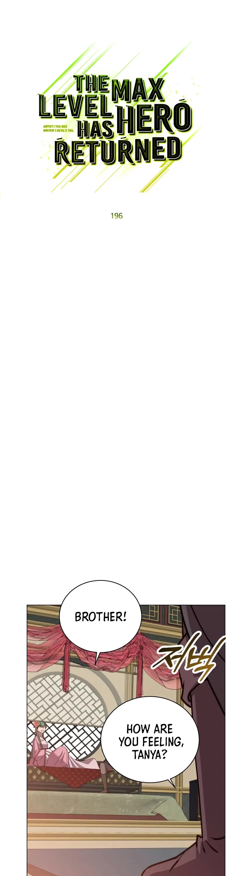 The MAX leveled hero will return! chapter 196 page 23