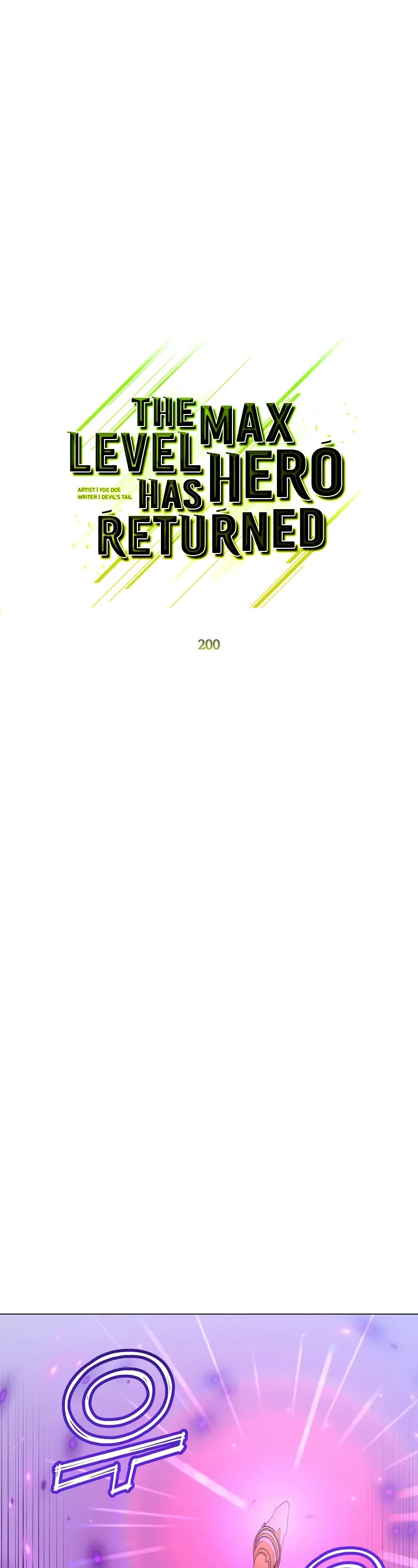The MAX leveled hero will return! chapter 200 page 29