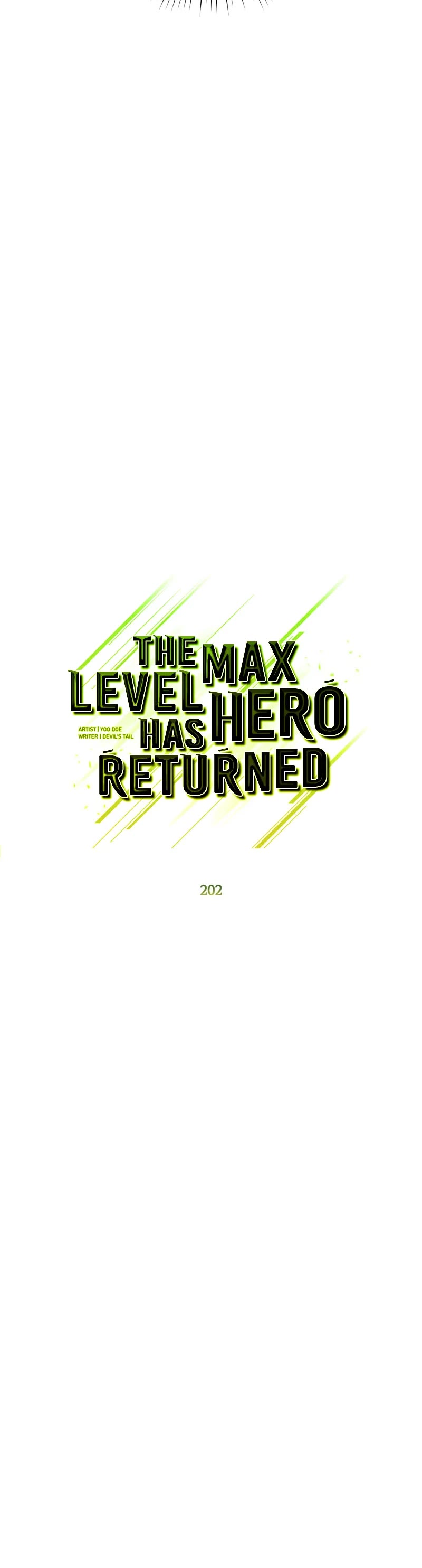 The MAX leveled hero will return! chapter 202 page 6