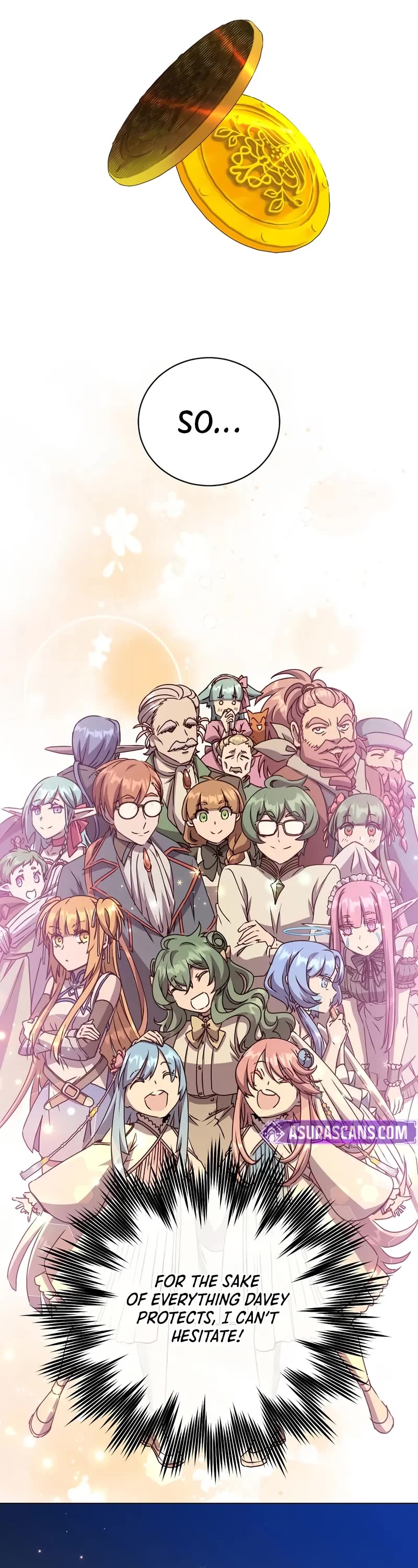 The MAX leveled hero will return! chapter 214 page 9