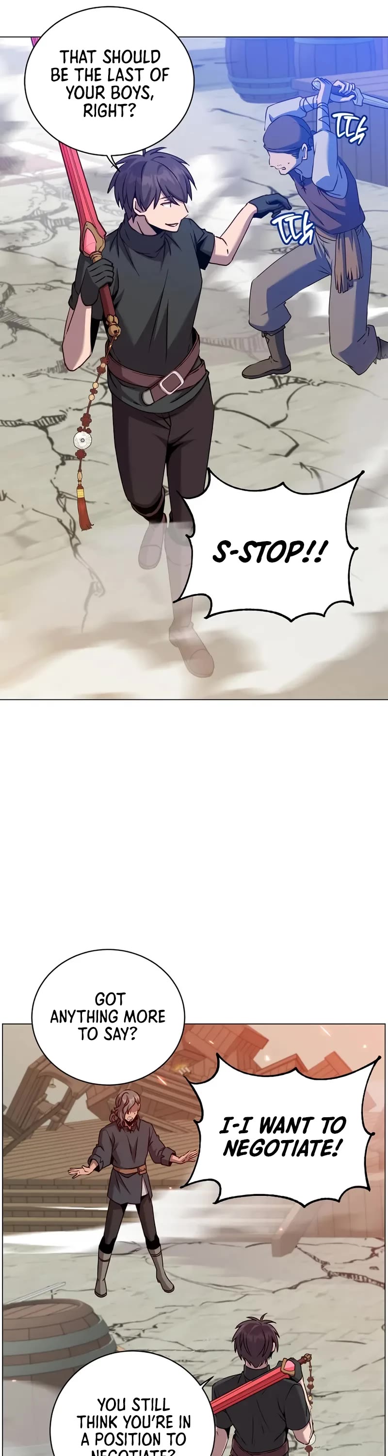 The MAX leveled hero will return! chapter 217 page 7