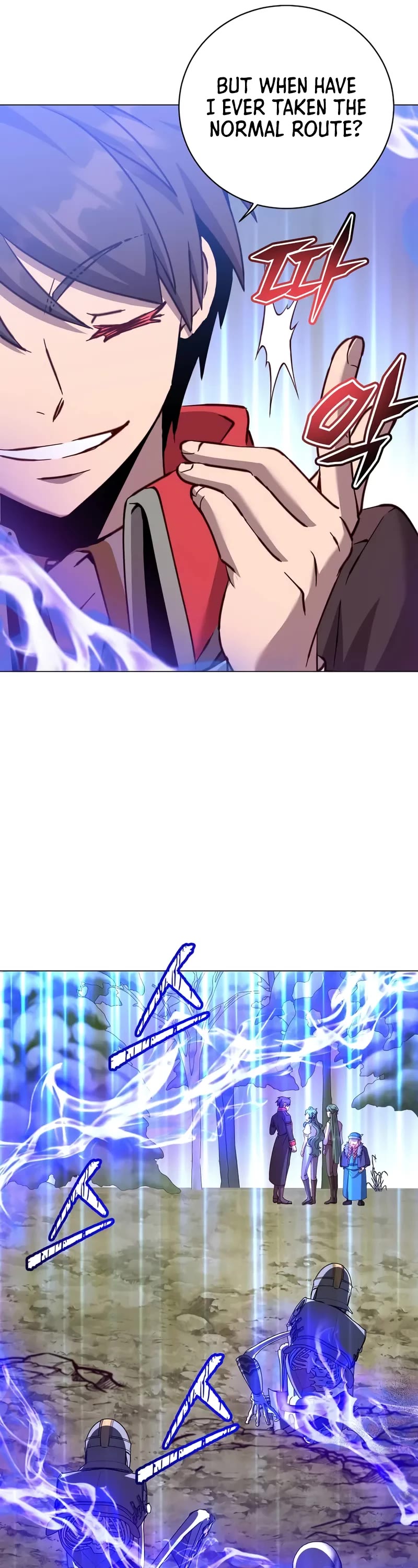 The MAX leveled hero will return! chapter 218 page 22