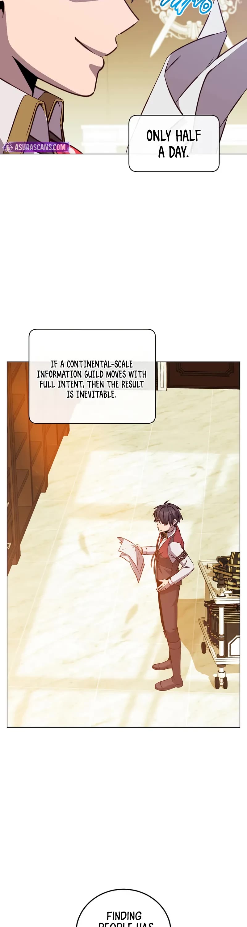 The MAX leveled hero will return! chapter 221 page 19